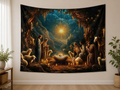 Starry Nativity Cave Backdrop application scene 1