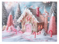 FJ250919117 flat printed polyester backdrop, complete design; accessories not included
