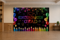 Kindergarten Graduation Celebration Backdrop scene 1