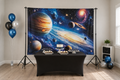Colorful Galaxy and Planets Backdrop lifestyle scene 1