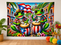 Puerto Rico Coqui Music Celebration Backdrop application scene 1