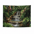 FJ260116017 flat printed polyester backdrop, complete design; accessories not included