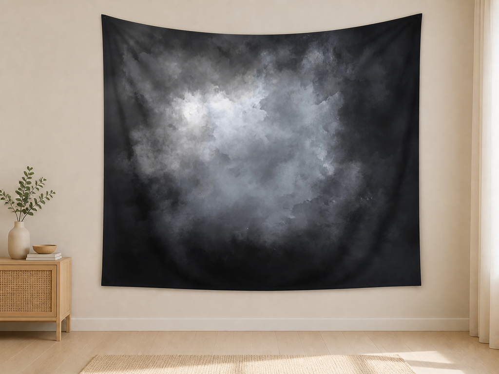 Dark Smoke Texture Backdrop indoor application scene