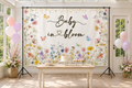 Baby in Bloom Wildflower Backdrop lifestyle scene 1