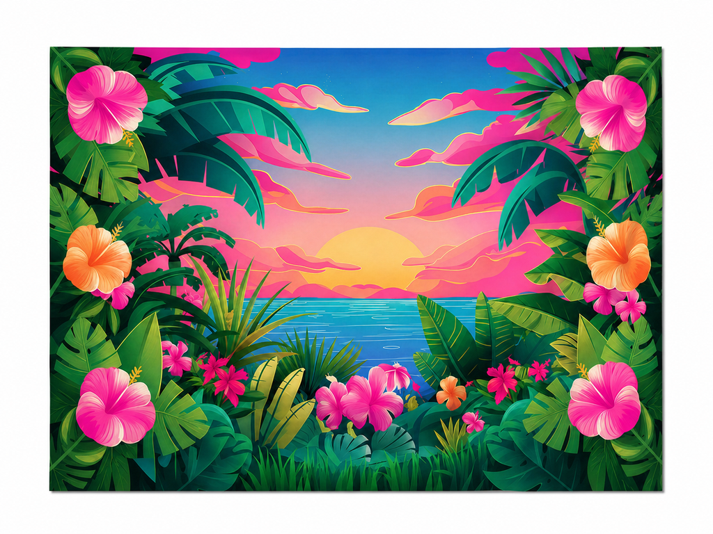 FJ260314036 printed polyester backdrop, complete flat printed design; accessories not included