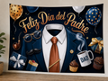 Spanish Father's Day Suit Backdrop styled scene 1