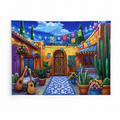 FJ26062948 flat printed polyester backdrop, complete design; accessories not included